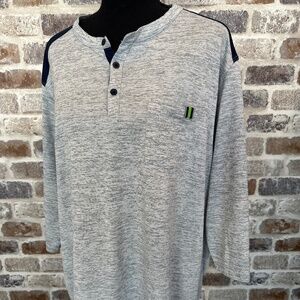 Nike Men's Dri Fit NFL Apparel Seattle SeaHawks Henley Shirt